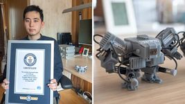 Студент з Японії створив найменшого у світі робота-гуманоїда: удвічі меншого за попереднього рекордсмена