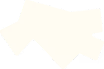 Irregular pale yellow abstract shape with uneven edges on white background.