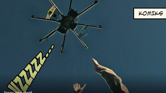 Історія повітряної розвідки в картинках. Чехи зробили комікс про українську «Аеророзвідку»
