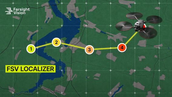 Українська Farsight Vision запустила інструмент, який визначає місцезнаходження ворожих дронів за перехопленою трансляцією