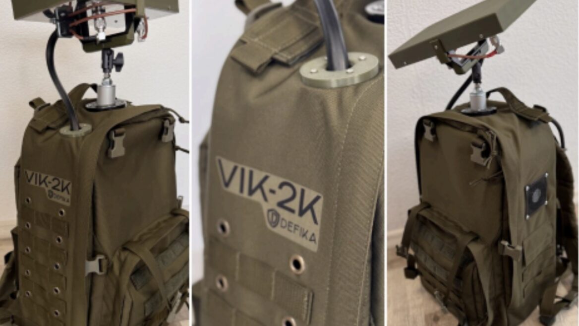 Українці створили портативний РЕБ VIK-2K, який уже працює на передовій. Виріб кодифікувало Міноборони