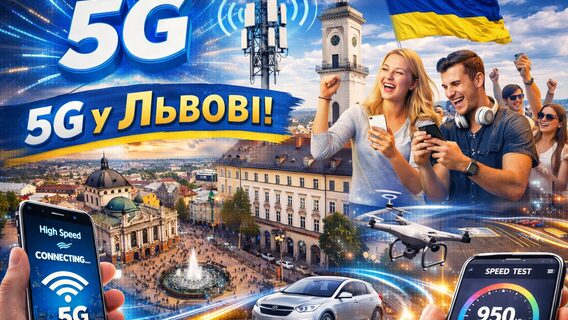 У Львові запустили тестову мережу 5G. PR чи реальний старт нового покоління зв’язку? Розбираємо в деталях