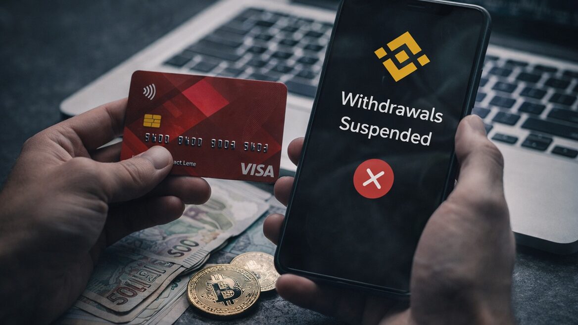 UPD. Binance has stopped withdrawing funds to cards for users from Ukraine