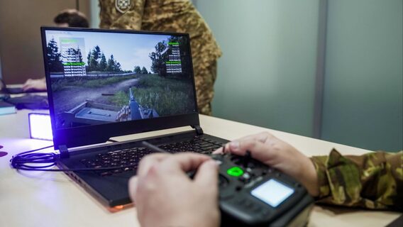 A new military simulator for operators of ground robotic complexes has been created in Ukraine. What "Frontier" can do