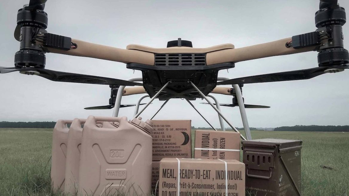 Британія передала Україні автоматизовані важкі дрони Malloy. Вони можуть перевозити вантажі вагою до 180 кг