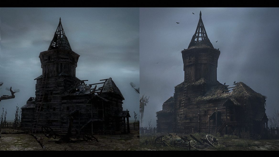 Украинская художница показала как бы мог выглядеть первый «Ведьмак» на Unreal Engine 5