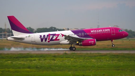Wizz Air отменил бронирование на рейсы из Киева и Одессы в Европу. В апреле опция была доступна