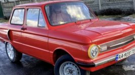 У Кременчуці продають електричний «Запорожець», який розганяється до 100 км/год за 3,7 сек