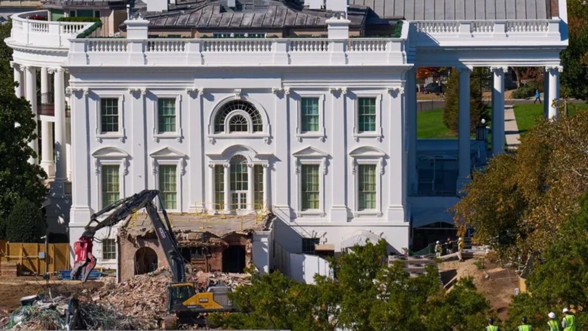 Big Tech "pounced" on the construction of a new White House ballroom that Trump initiated for $250 million