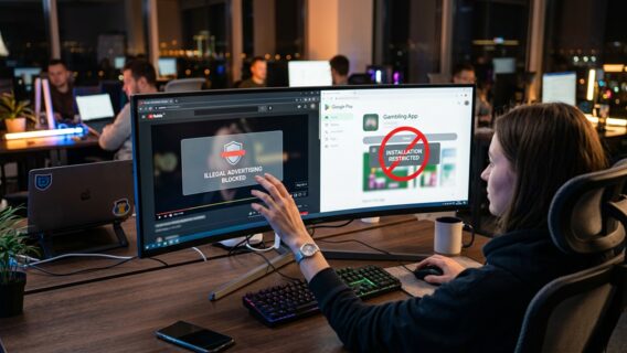 PlayCity and YouTube will jointly block illegal gambling ads