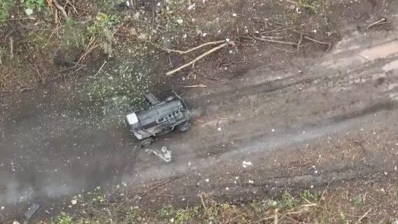 НРК MAUL із бронекапсулою успішно евакуював пораненого українського військового