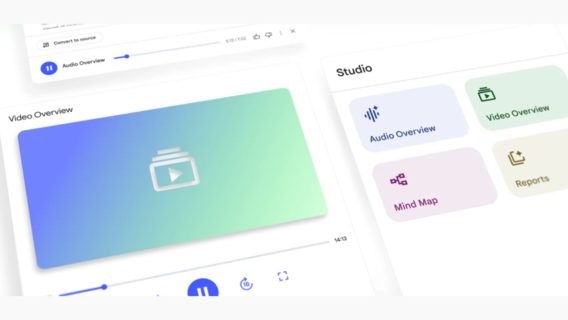 Тепер не тільки аудіо. У NotebookLM від Google можна створювати відеоогляди документів і PDF-файлів