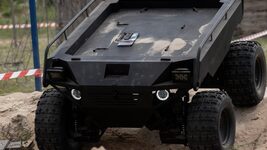 Ukrainian engineers presented the VARKHAN ground drone with a payload capacity of 220 kg