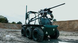 Українські інженери створили дрон на базі НРК «Равлик» із кулеметом M2 Browning Українські інженери створили дрон на базі НРК «Равлик» із кулеметом M2 Browning