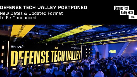 Defense cluster Brave1 postpones Defense Tech Valley summit