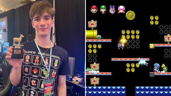 Childhood obsession with gaming led gamer to Guinness World Records: speedrunner once again breaks his own world record in Super Mario Bros.