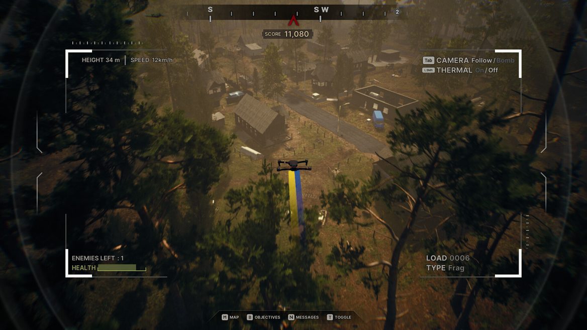 Гра Death From Above про українського оператора дрона вийшла з раннього доступу Steam