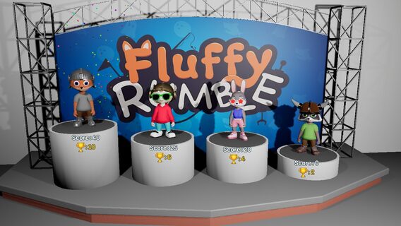 Ukrainian indie game Fluffy Rumble made it to Baltic Showcase and is preparing for a playtest on Steam