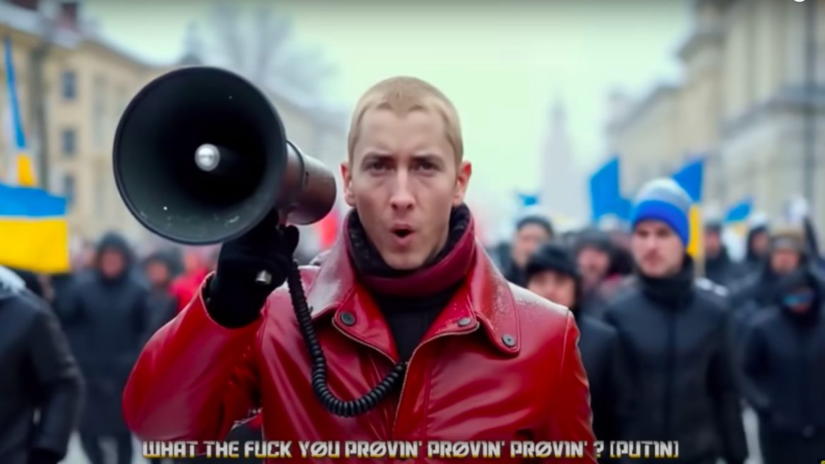 Eminem випустив трек Fall of Putin. Як думаєте що тут не так?