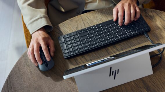 HP представила PC із ШІ-чипом AMD, який поміщається в клавіатуру 
