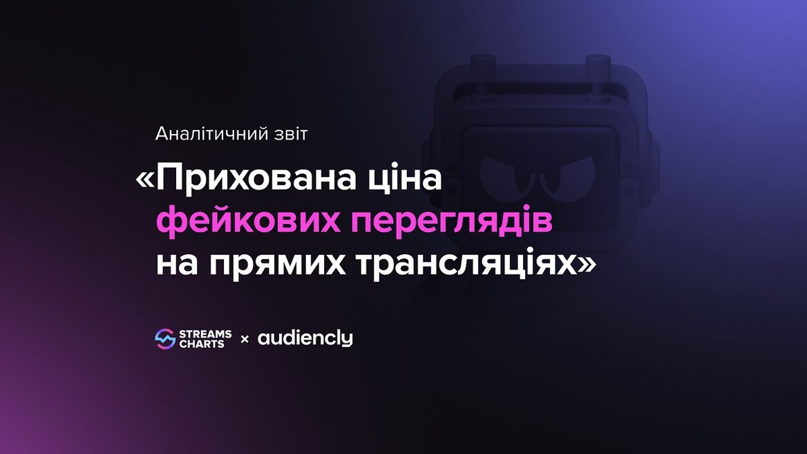 Боти накручують перегляди на Twitch і Kick і з’їдають бюджети брендів: Streams Charts і Audiencly оприлюднили детальний звіт