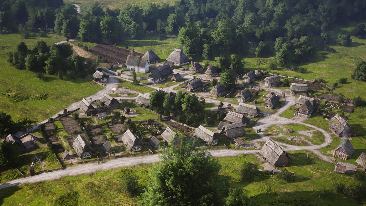 На странице стратегии Manor Lords в Steam незаметно появилась украинская локализация