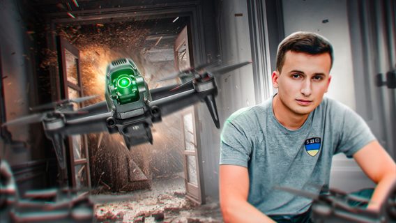 «Пока я учился летать, разбил два тренировочных дрона». История предпринимателя, поставляющего в Украину глаза для военных