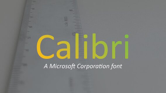 У США дипломатам заборонили використовувати шрифт Calibri через інклюзивність