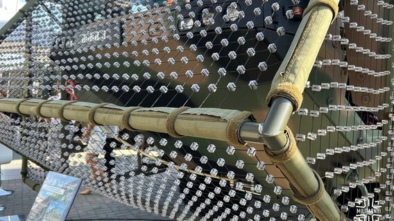 Polish Lubawa has created a modular mesh to protect armored vehicles from FPV drones
