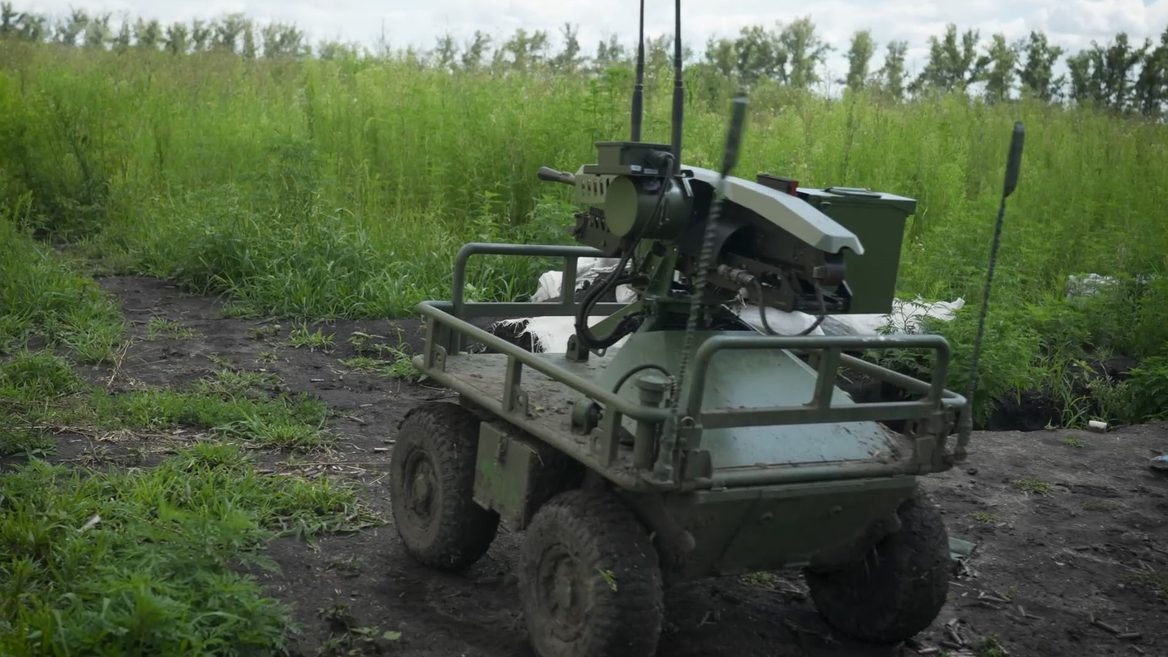 Украинский батальон «Волки Да Винчи» вооружили беспилотными турелями «Сабля»