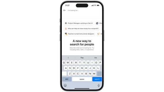 LinkedIn adds AI-powered search to help users find people