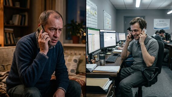 «Ваші гроші в небезпеці»: як один телефонний дзвінок позбавив чоловіка 71 тисячі гривень (і чому ця схема досі працює)