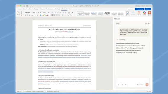 Anthropic сказала своє слово. Для Word від Microsoft з'явилася бета-версія ШІ Claude