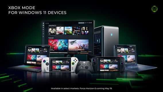 Microsoft офіційно представила режим Xbox для комп'ютерів і планшетів на Windows 11