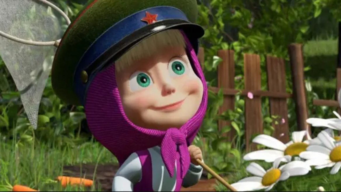 Russian cartoon "Masha and the Bear" topped the list of the most popular children's YouTube channels in Ukraine — study