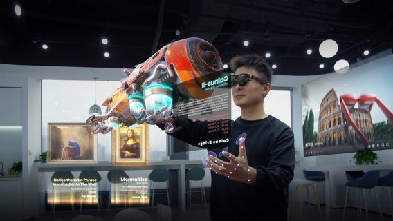 Китайский стартап утверждает, что его AR-очки составят сильную конкуренцию Apple Vision Pro. Главный козырь китайцев — более доступная цена