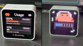 Developer creates Clawdmeter gadget to monitor used Claude Code tokens