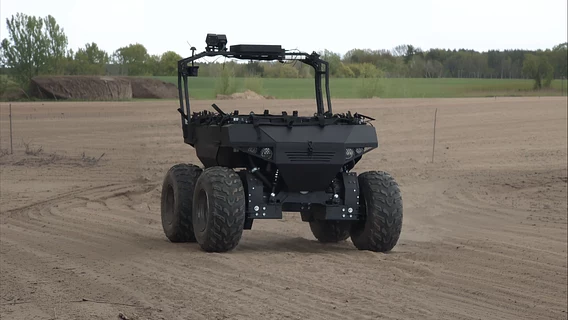 Air3F's Varkhan ground robot has received codification from the Ministry of Defense and is already performing tasks at the front