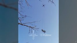 Wounded Ukrainian soldier rescued with the help of an electric bicycle dropped from a drone