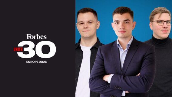 UPD. П’ятеро українців увійшли до європейського рейтингу Forbes 30 Under 30: засновники ШІ-стартапу Pleso Therapy, співзасновник Himera та інвесторка