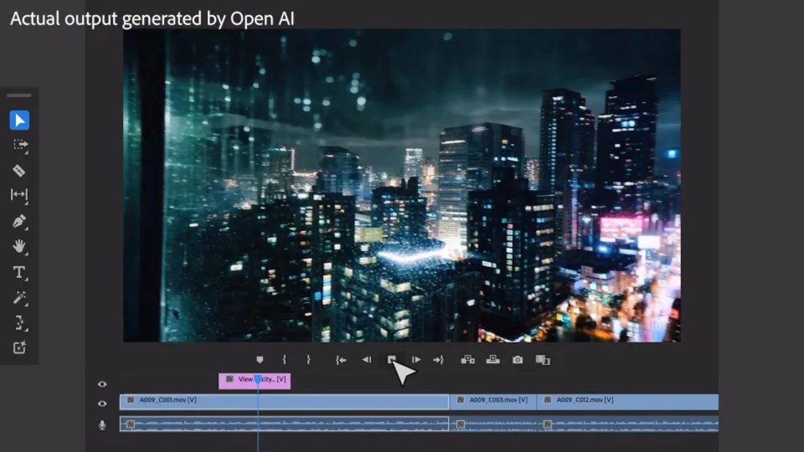 Adobe Premiere Pro получает ШИ-инструменты и интеграцию с посторонними моделями среди которых – Sora от OpenAI