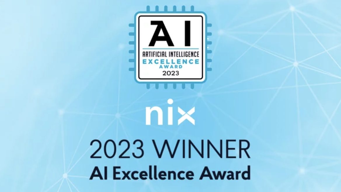 Украинские разработчики из NIX получили награду в области искусственного интеллекта