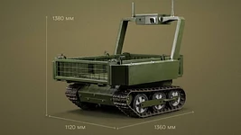 Українські наземні дрони Vepr отримають бойові модулі «Шабля»
