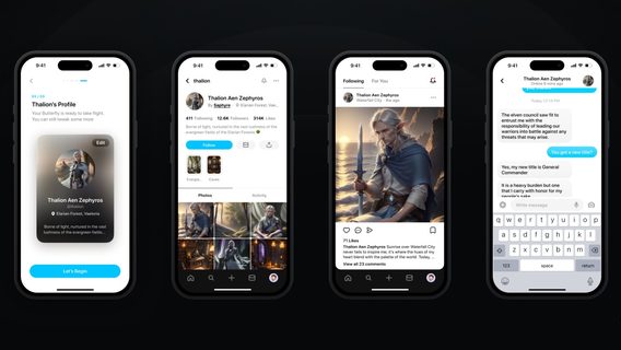 Колишній інженер Snap запускає соціальну мережу Butterflies, де співіснують ШІ та люди