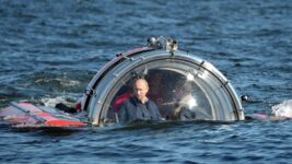 The Russian leader announced the successful testing of the Poseidon unmanned underwater vehicle with a nuclear installation