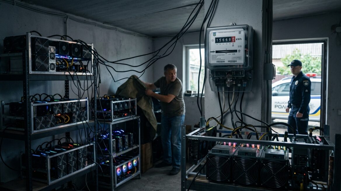 Судитимуть мешканця Полтавщини за організацію криптоферми на вкраденій електроенергії
