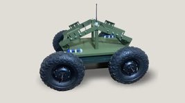 Ukrainian engineers have developed a compact ground robot Ukrainian engineers have developed a compact ground robot