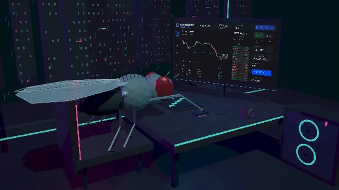 Coinbase Engineer Made a Digital Model of a Fly's Brain Trade Cryptocurrency. It Gets "Dopamine" for Profit