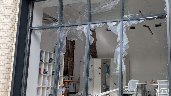 Today's shelling damaged the Kharkiv IT Cluster building. What is its condition?