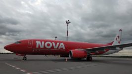 «Нова пошта» виконала перший рейс на власному літаку Boeing 737